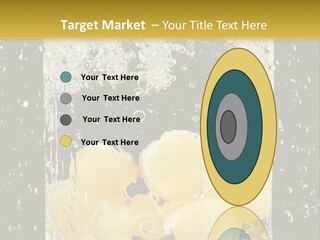 White Food Ripe PowerPoint Template