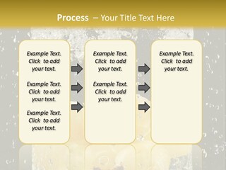 White Food Ripe PowerPoint Template