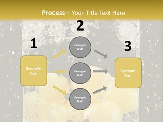White Food Ripe PowerPoint Template