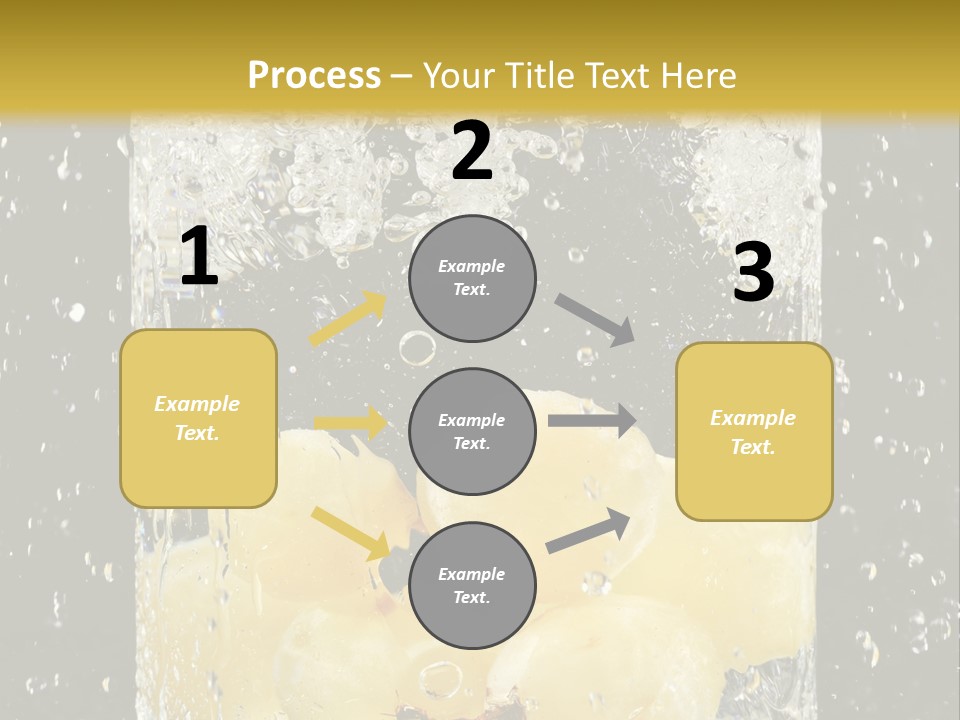 White Food Ripe PowerPoint Template