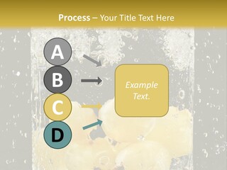 White Food Ripe PowerPoint Template