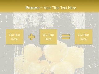 White Food Ripe PowerPoint Template