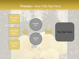 White Food Ripe PowerPoint Template