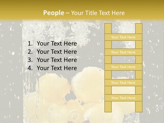 White Food Ripe PowerPoint Template