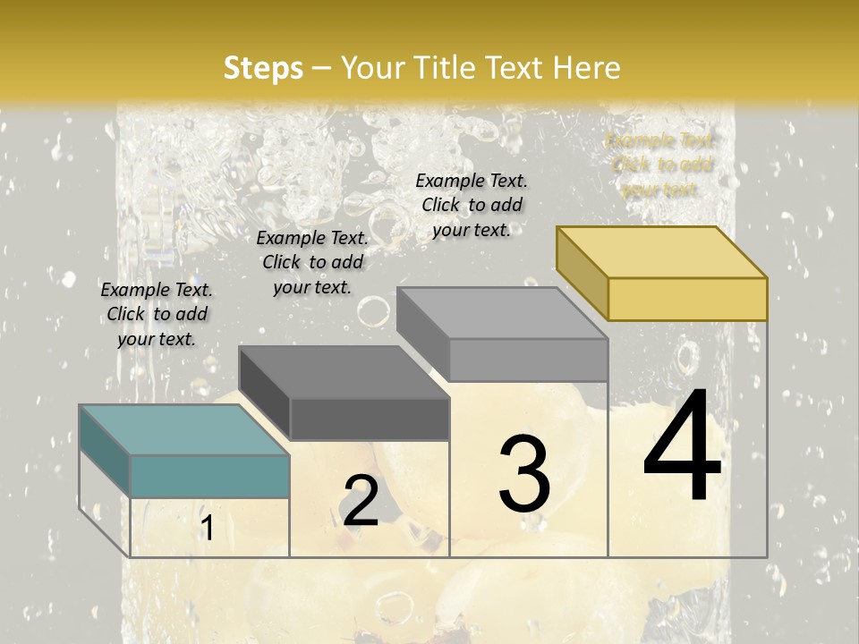White Food Ripe PowerPoint Template