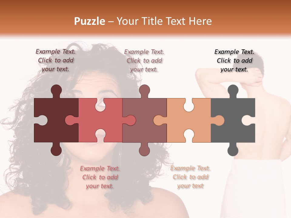 Health Female Heteroual PowerPoint Template