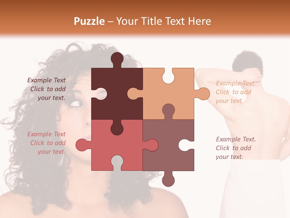 Health Female Heteroual PowerPoint Template