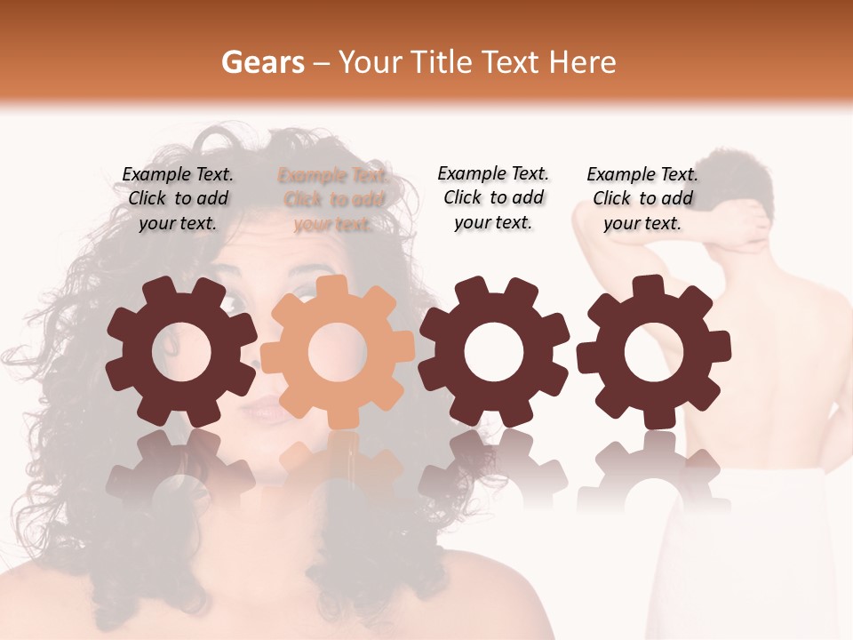 Health Female Heteroual PowerPoint Template