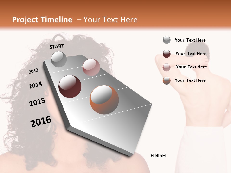 Health Female Heteroual PowerPoint Template