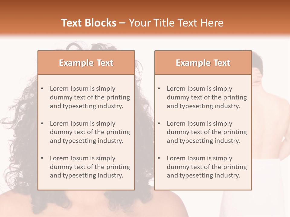 Health Female Heteroual PowerPoint Template