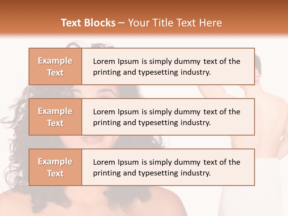 Health Female Heteroual PowerPoint Template
