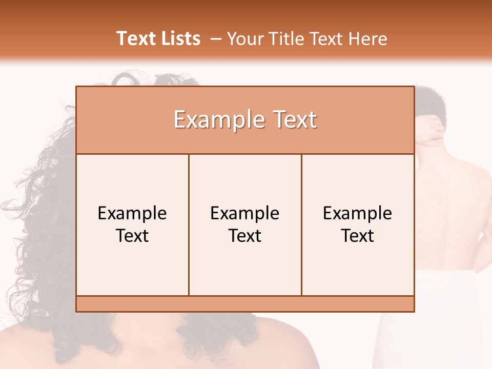 Health Female Heteroual PowerPoint Template