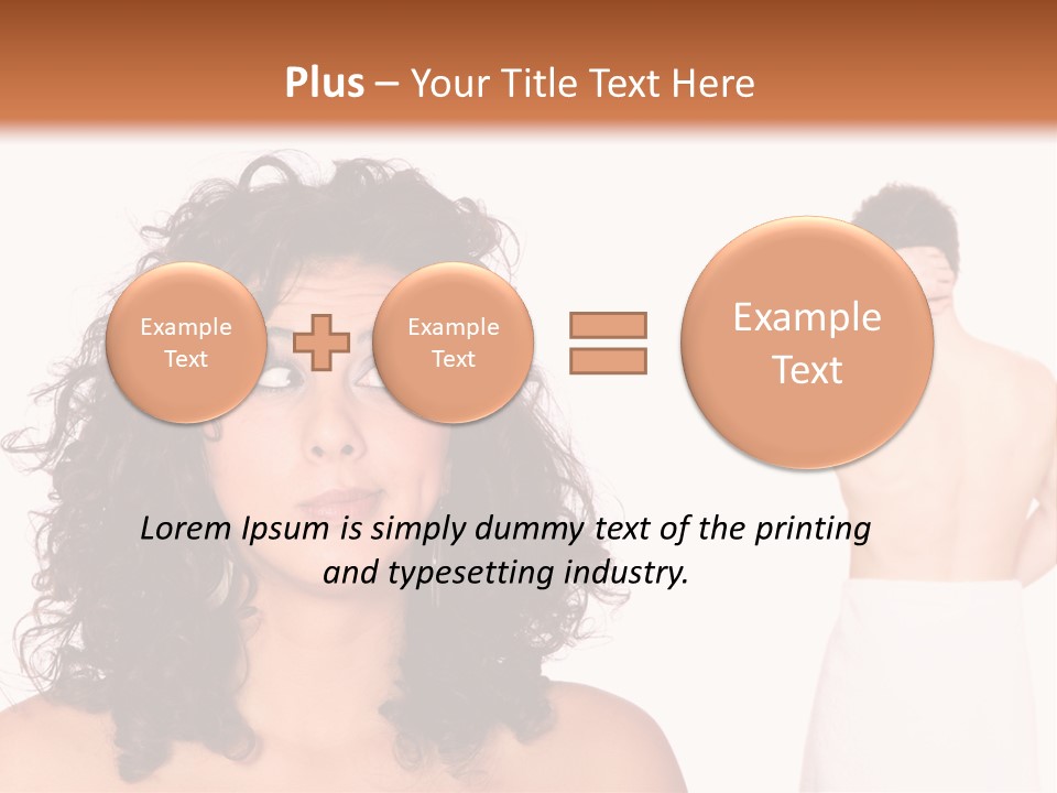 Health Female Heteroual PowerPoint Template