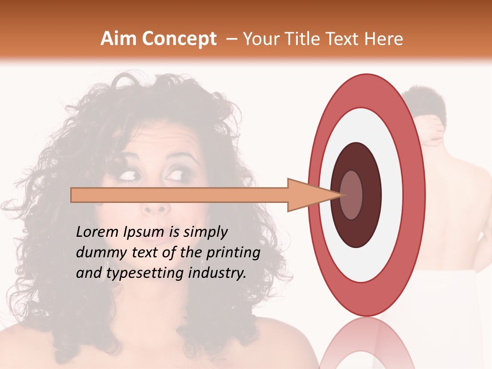 Health Female Heteroual PowerPoint Template