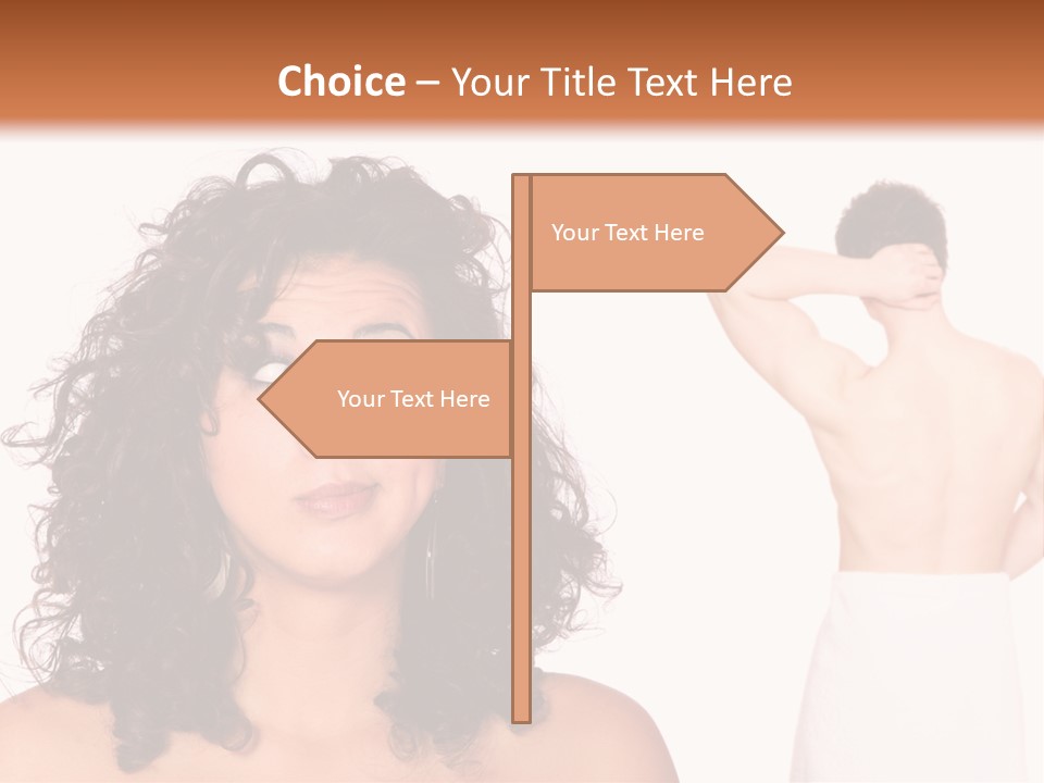 Health Female Heteroual PowerPoint Template