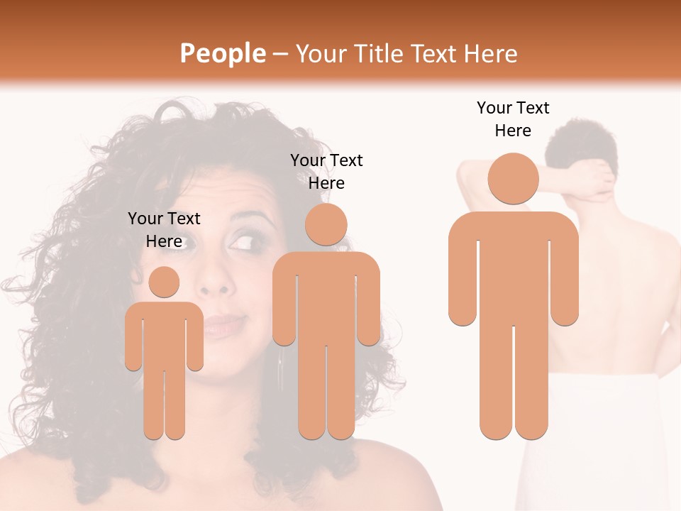 Health Female Heteroual PowerPoint Template