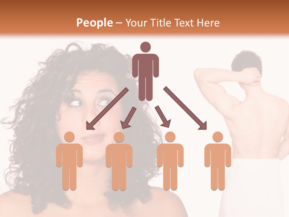 Health Female Heteroual PowerPoint Template