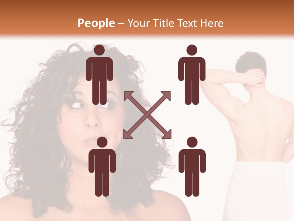 Health Female Heteroual PowerPoint Template