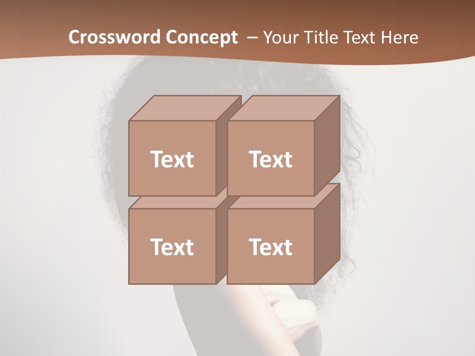 Adult Shining Beauty PowerPoint Template