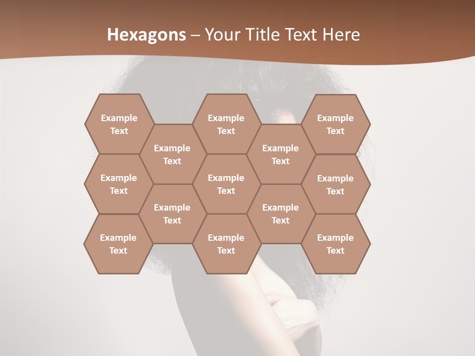 Adult Shining Beauty PowerPoint Template