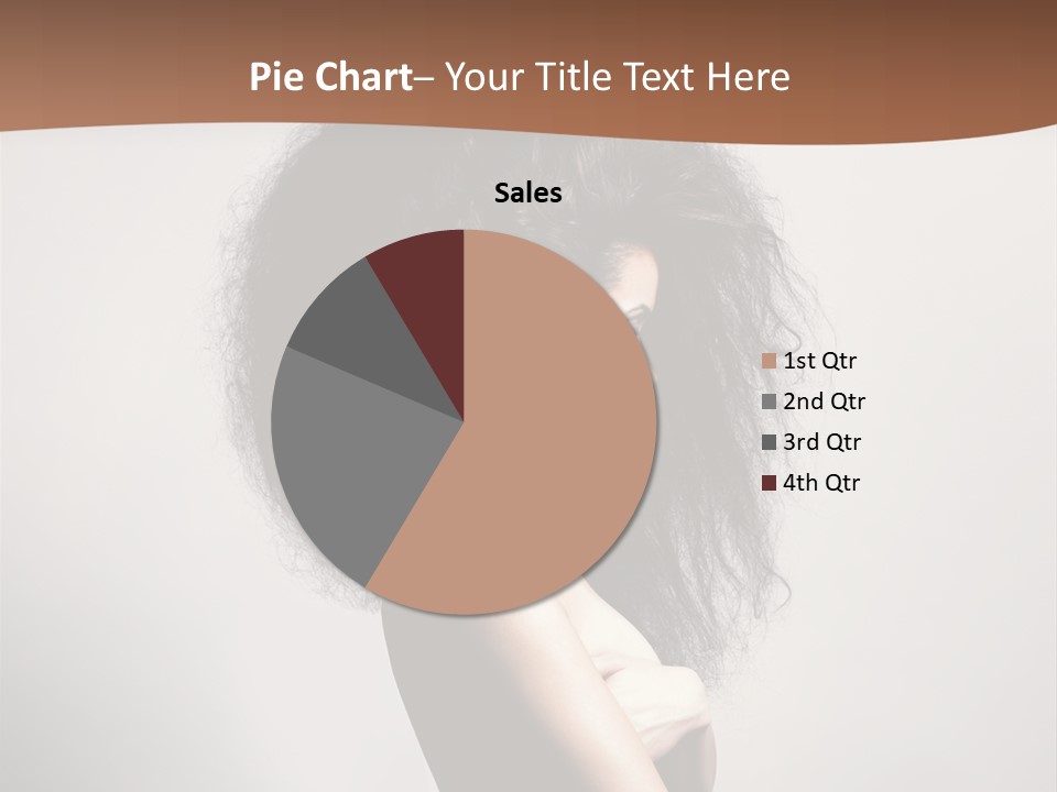 Adult Shining Beauty PowerPoint Template