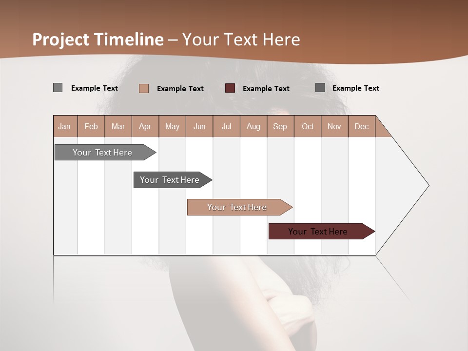 Adult Shining Beauty PowerPoint Template