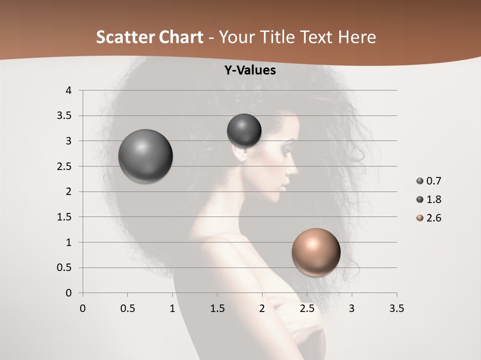 Adult Shining Beauty PowerPoint Template