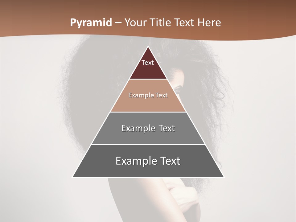 Adult Shining Beauty PowerPoint Template