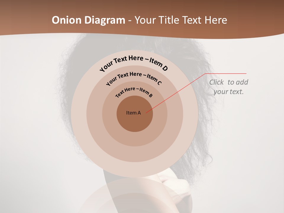 Adult Shining Beauty PowerPoint Template