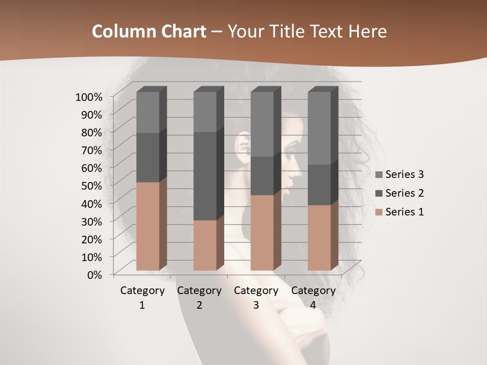 Adult Shining Beauty PowerPoint Template