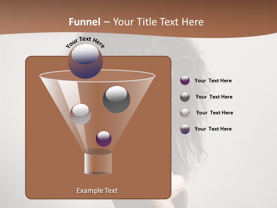 Adult Shining Beauty PowerPoint Template