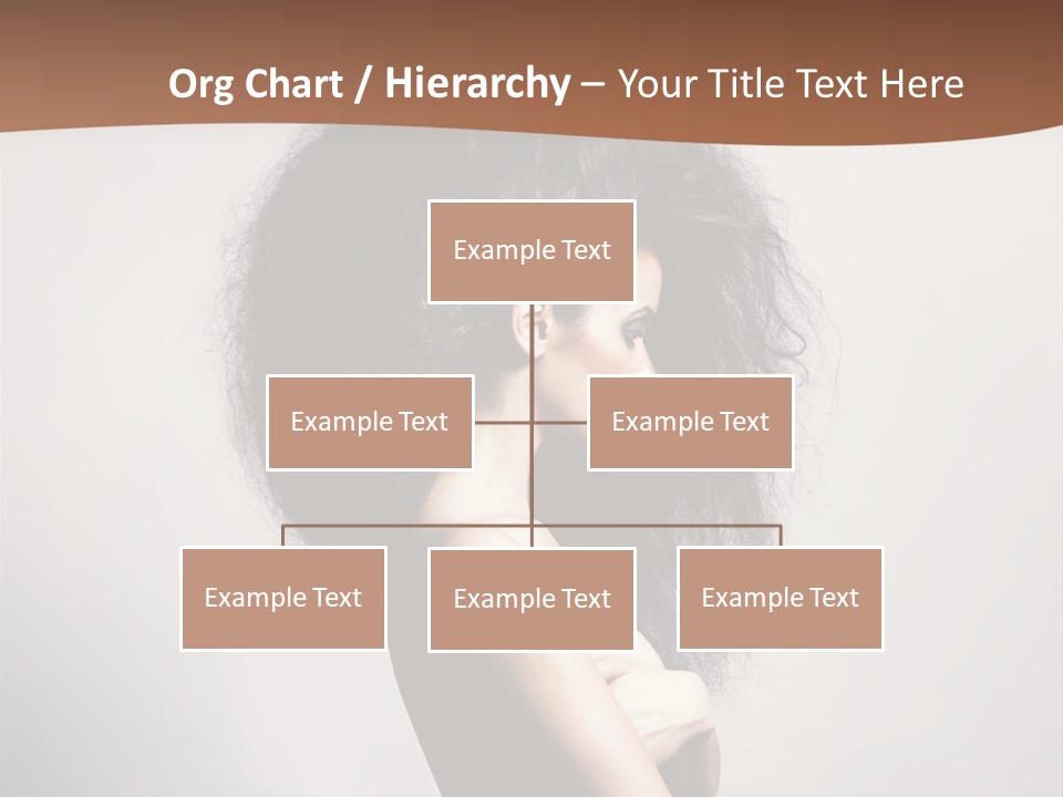 Adult Shining Beauty PowerPoint Template