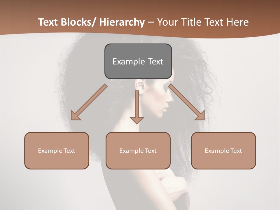 Adult Shining Beauty PowerPoint Template