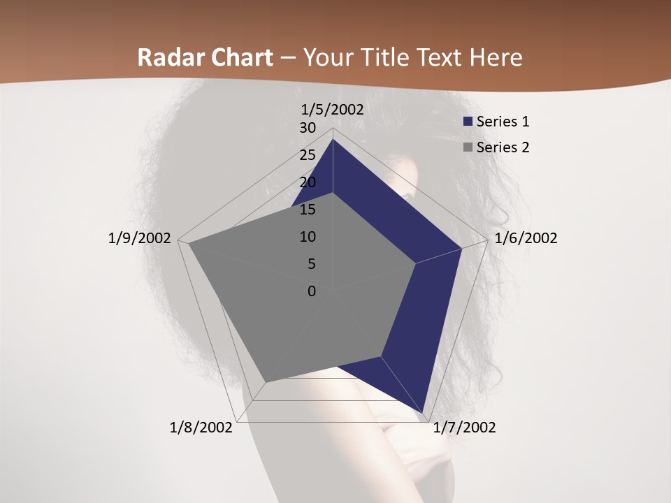 Adult Shining Beauty PowerPoint Template