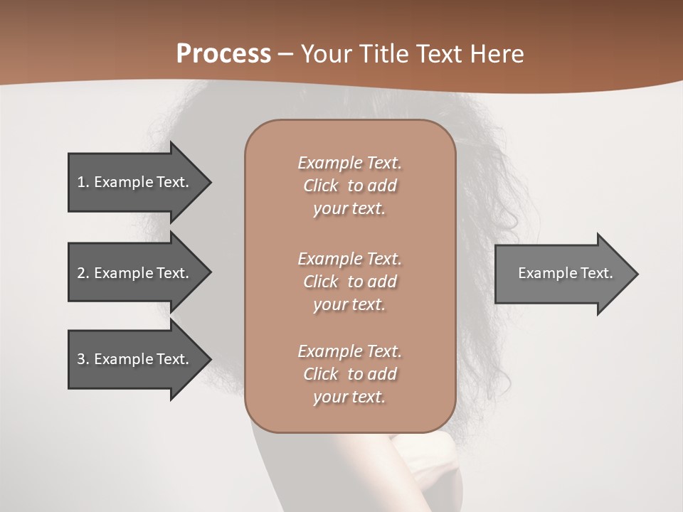 Adult Shining Beauty PowerPoint Template