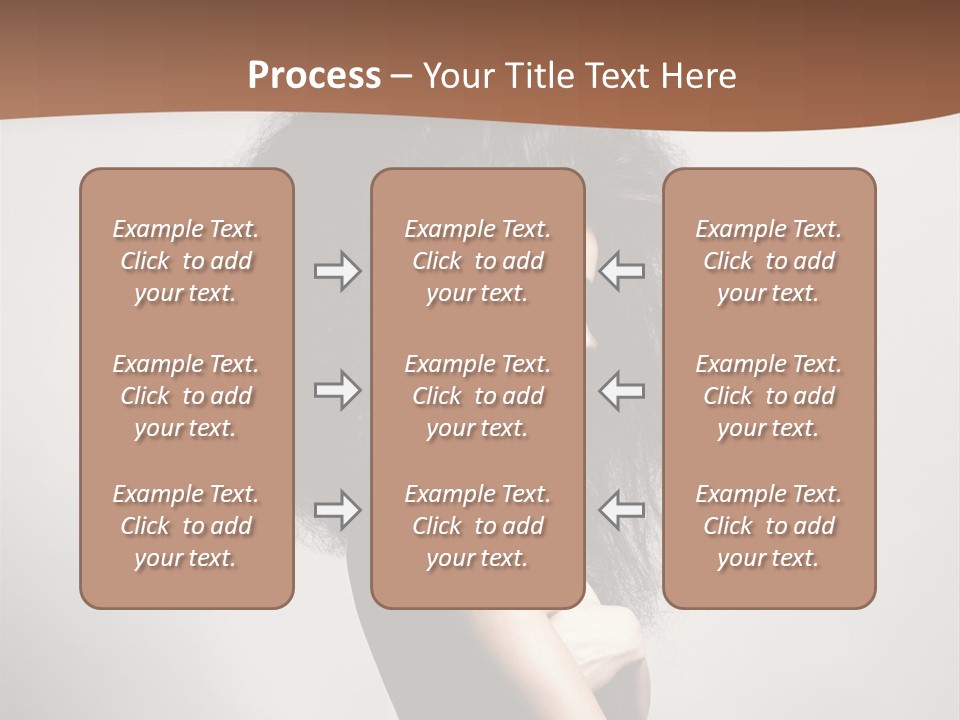 Adult Shining Beauty PowerPoint Template