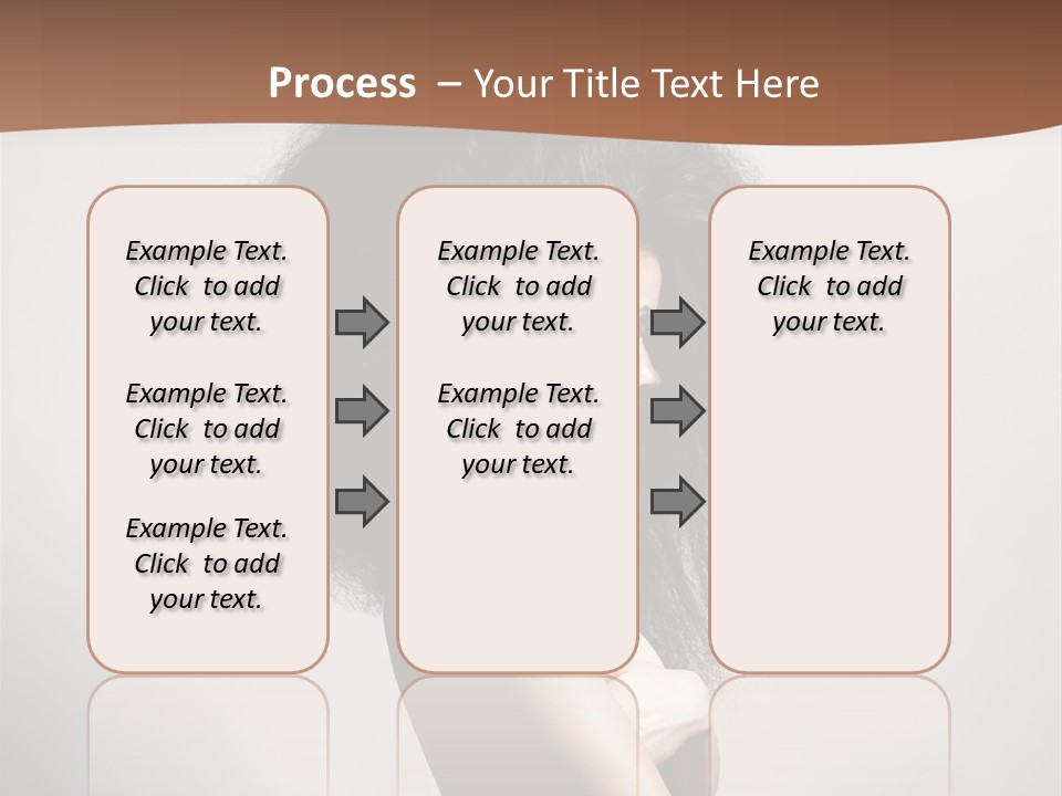 Adult Shining Beauty PowerPoint Template