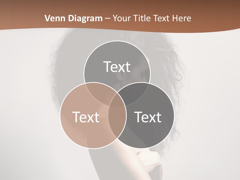 Adult Shining Beauty PowerPoint Template