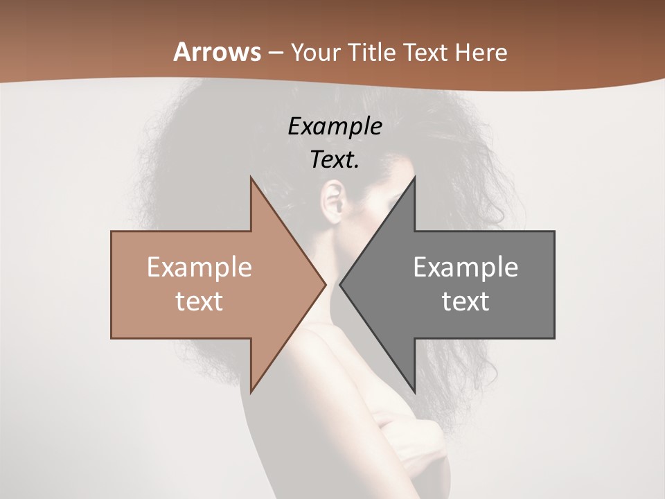 Adult Shining Beauty PowerPoint Template