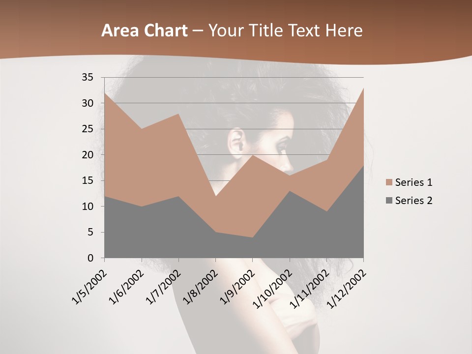 Adult Shining Beauty PowerPoint Template