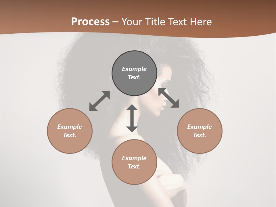 Adult Shining Beauty PowerPoint Template