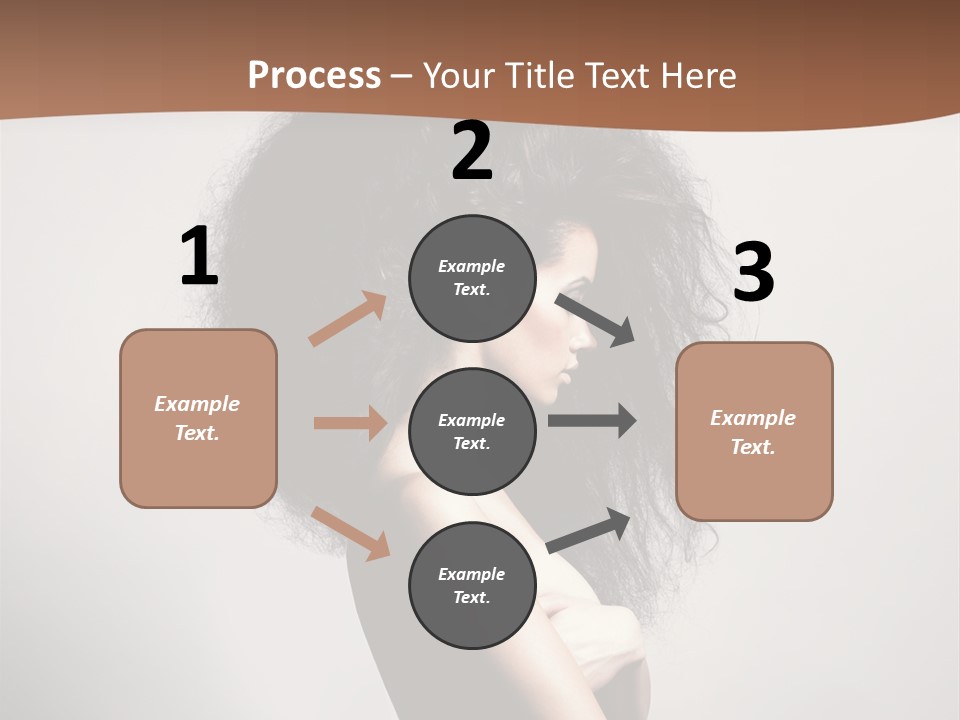 Adult Shining Beauty PowerPoint Template