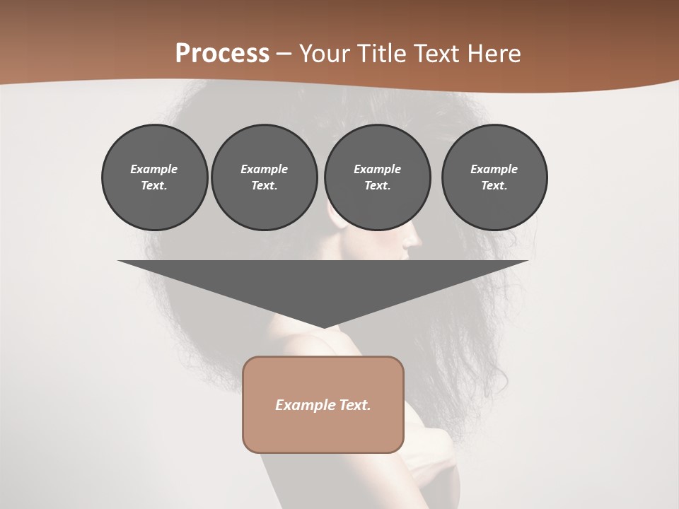 Adult Shining Beauty PowerPoint Template