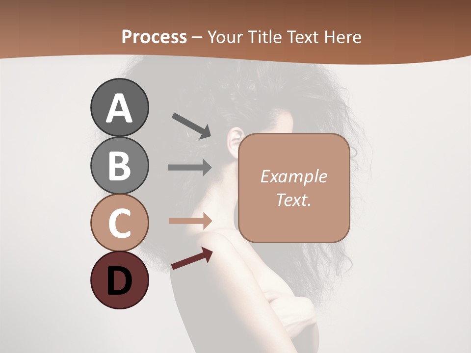 Adult Shining Beauty PowerPoint Template