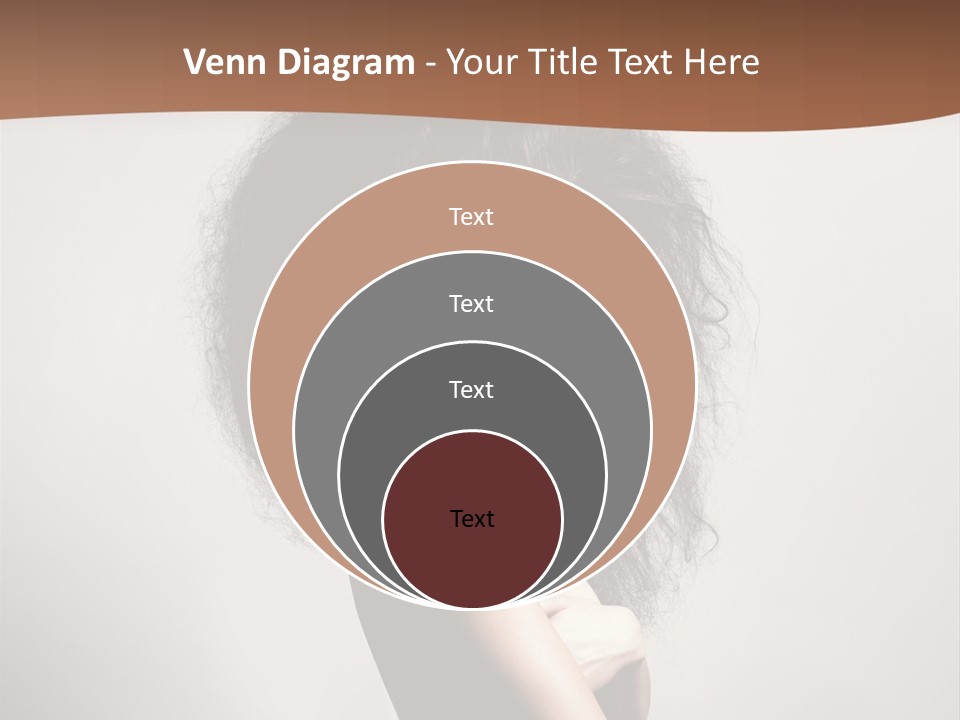 Adult Shining Beauty PowerPoint Template