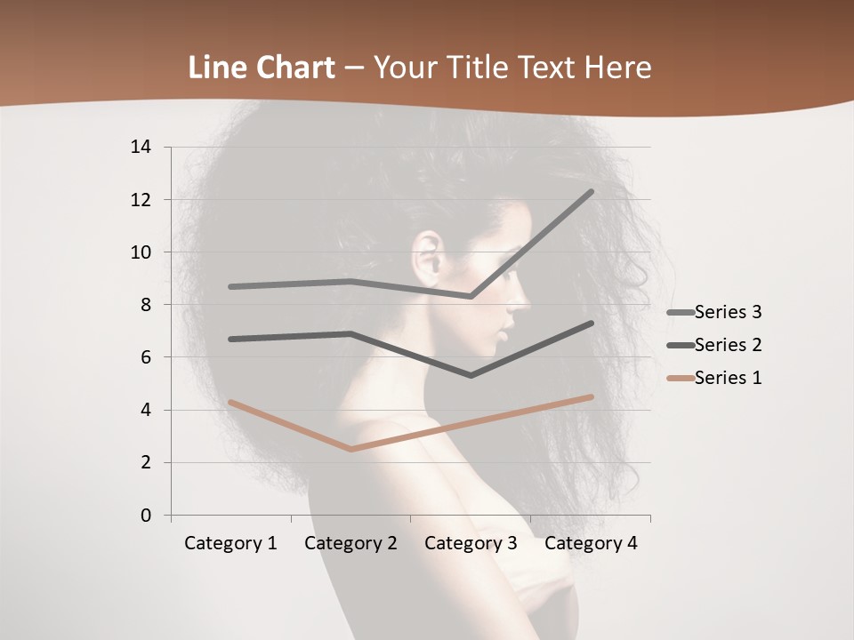 Adult Shining Beauty PowerPoint Template