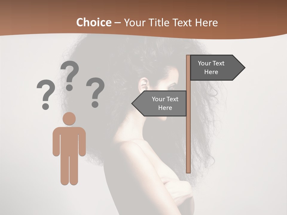 Adult Shining Beauty PowerPoint Template