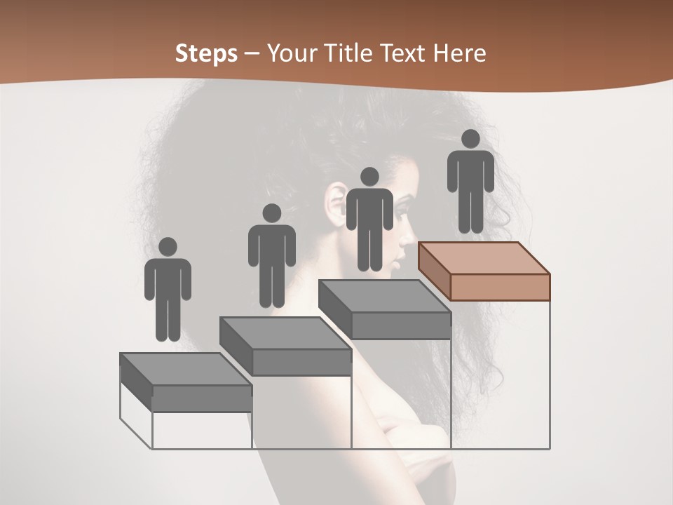 Adult Shining Beauty PowerPoint Template