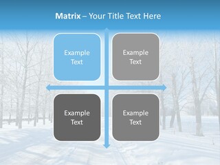 Season Blue Day PowerPoint Template