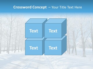 Season Blue Day PowerPoint Template